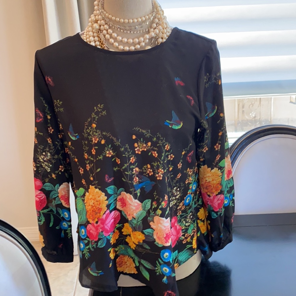 Floral blouse